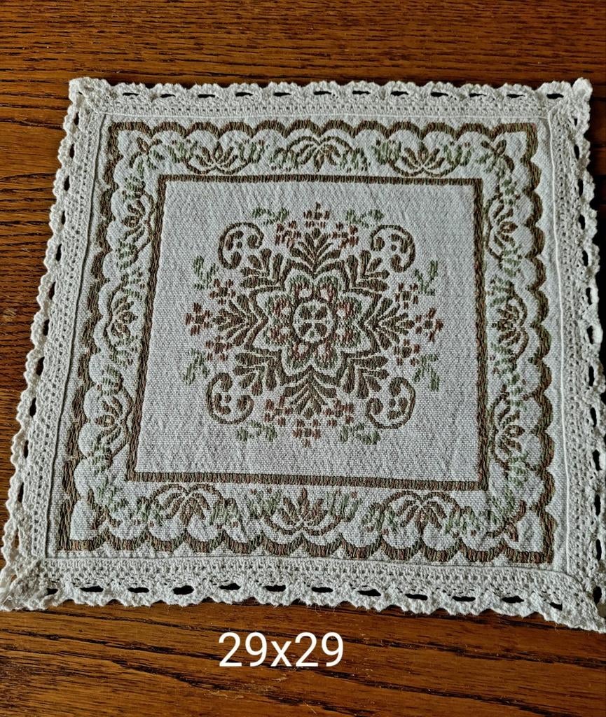 Lot de 5 napperons, Enlèvement ou Envoi, Utilisé, Intérieur