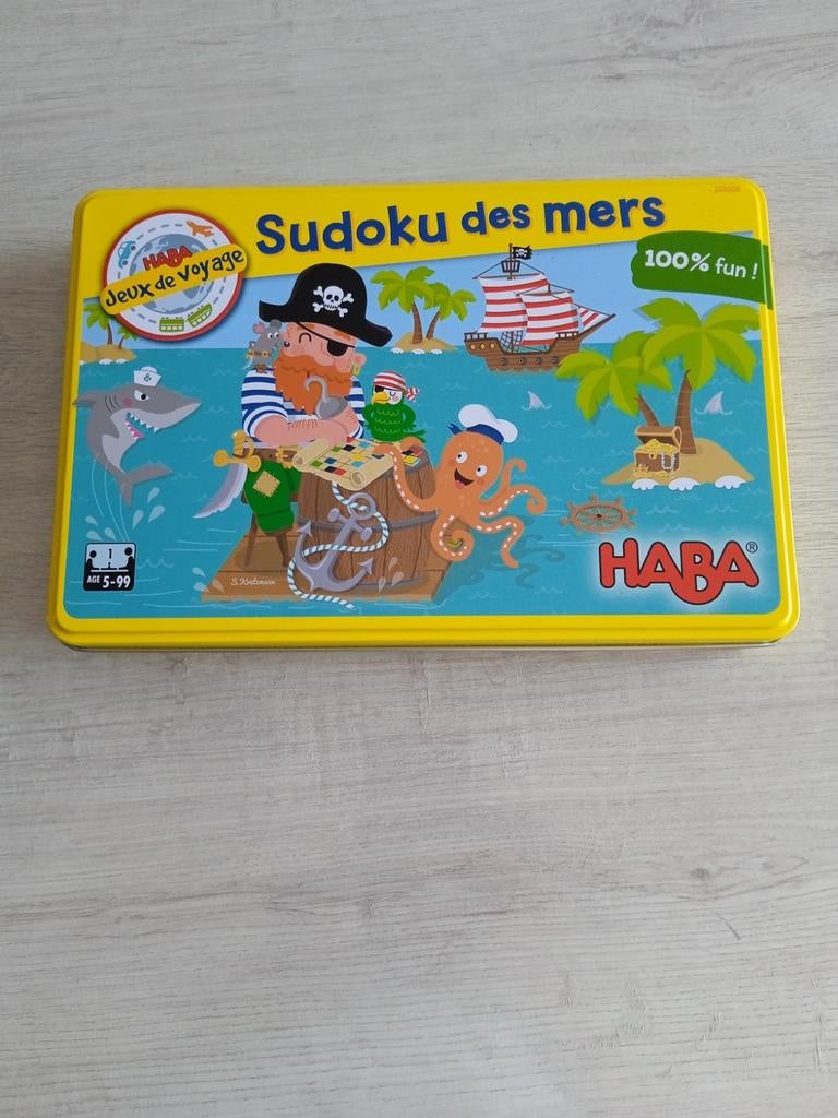 Haba : sudoku des mers, Cinq joueurs ou plus, Enlèvement ou Envoi, Neuf, HABA
