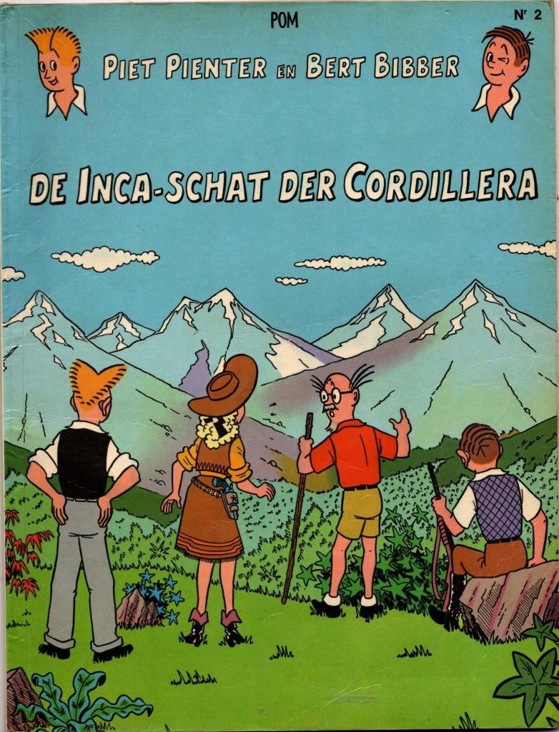 piet pienter en bert bibber nr. 2,1975,in degelijke staat!, Enlèvement ou Envoi, Une BD, POM, Utilisé