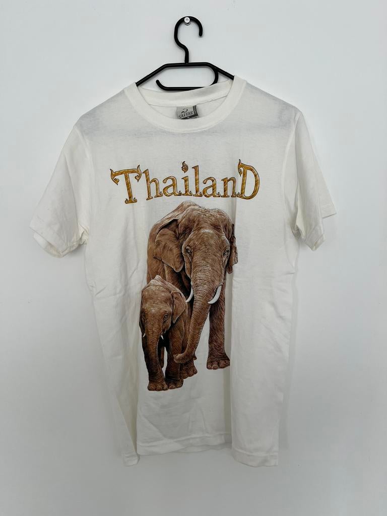 Thailand shirt, Thailand, Wit, Ophalen of Verzenden, Zo goed als nieuw