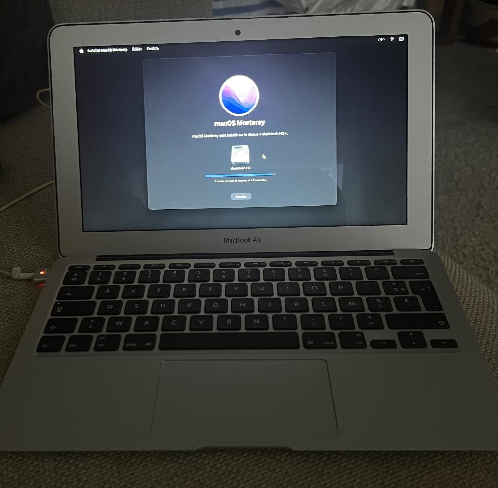 MacBook Air 11 pouces, 2015, Informatique & Logiciels, Apple Macbooks, 11 pouces, Moins de 2 Ghz, Utilisé, Azerty