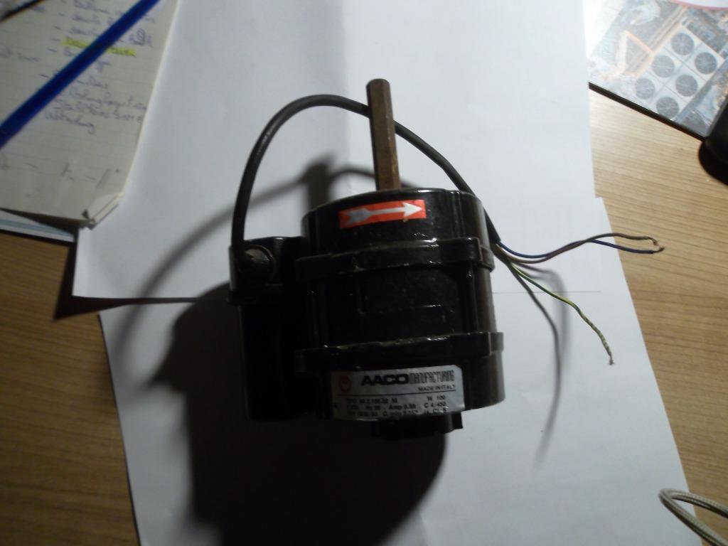 Elektromotoren voor branders, Doe-het-zelf en Bouw, Overige Doe-Het-Zelf en Bouw, Gebruikt, Ophalen of Verzenden