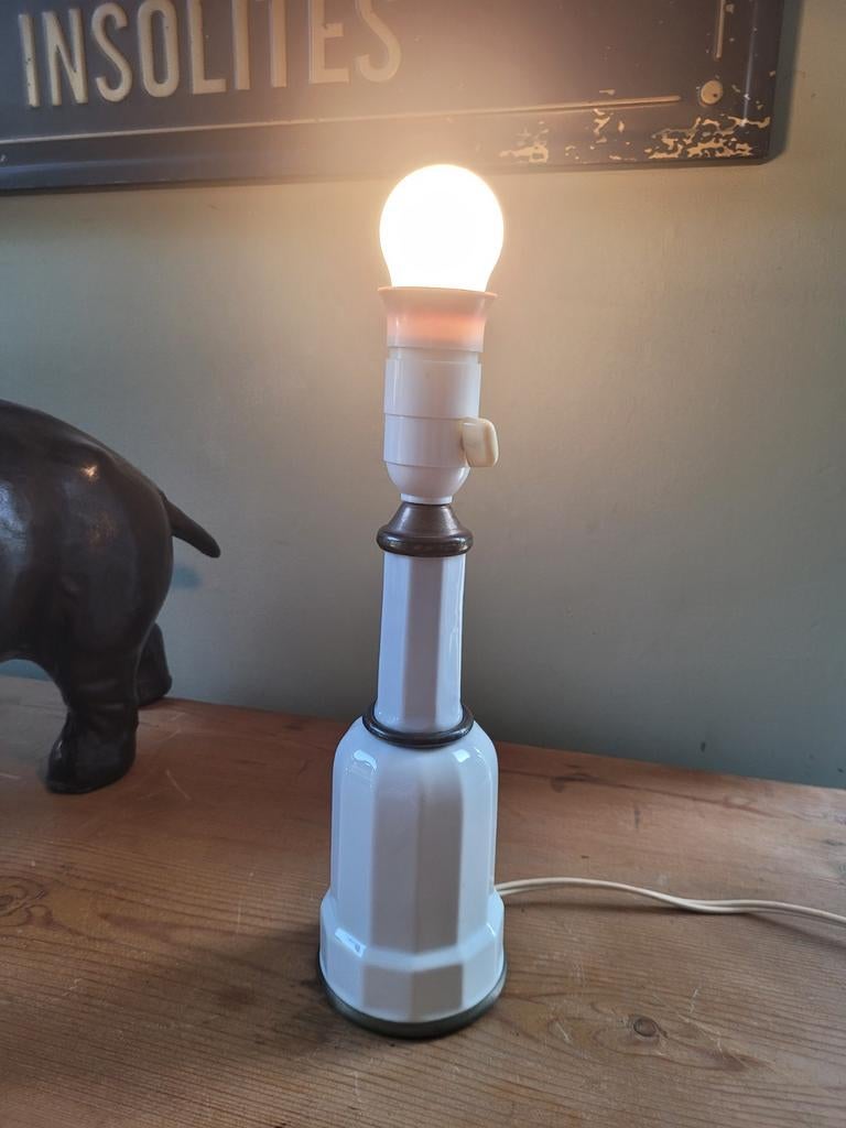 Oude zeldzame keramische lamp (2), Ophalen of Verzenden