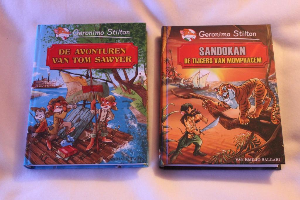 2 boeken van Geronimo Stilton, Boeken, Kinderboeken | Jeugd | 10 tot 12 jaar, Ophalen of Verzenden, Zo goed als nieuw, Fictie