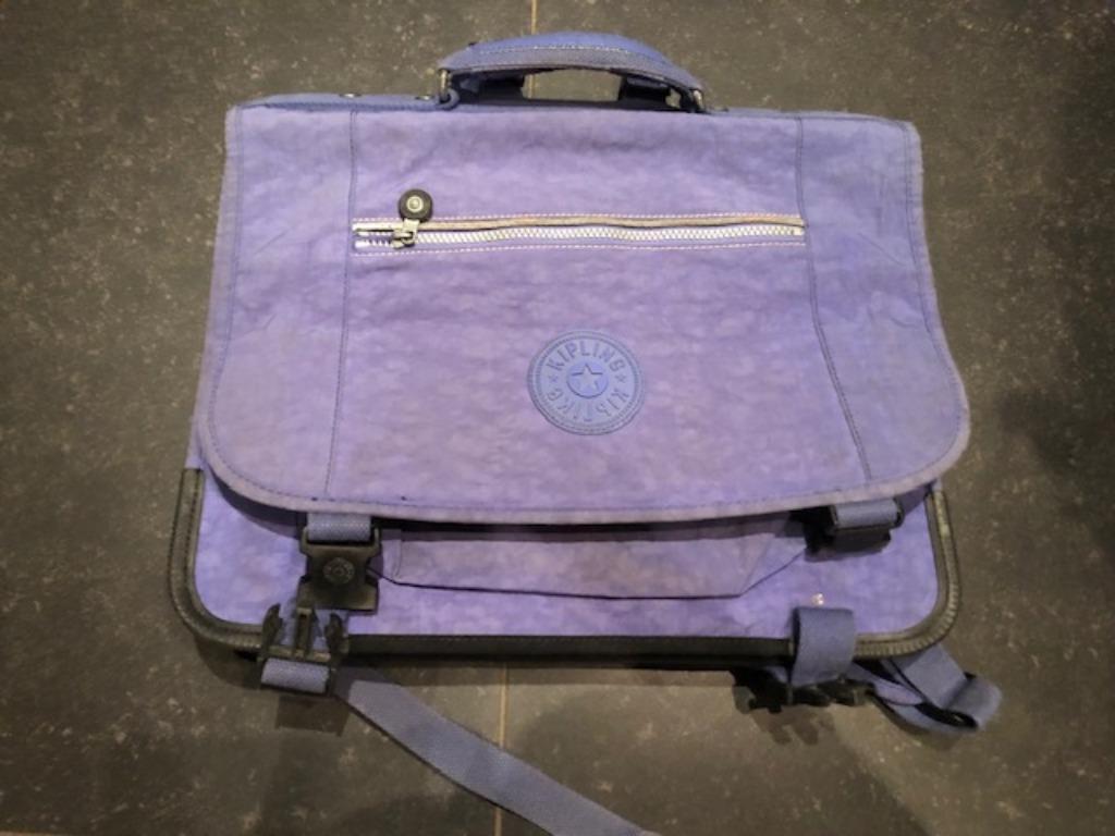 Sacoche Kipling, mauve, Enlèvement ou Envoi, 30 à 40 cm, Utilisé, Violet