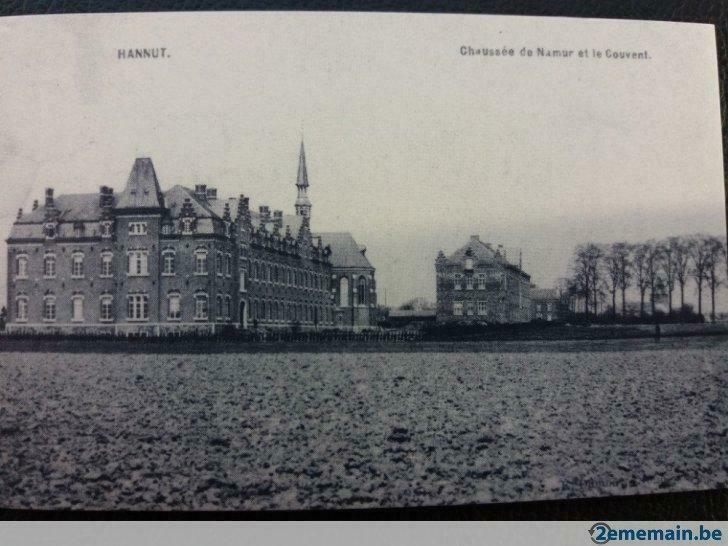 carte postale hannut chaussée de Namur,couvent, Collections, Cartes postales | Étranger