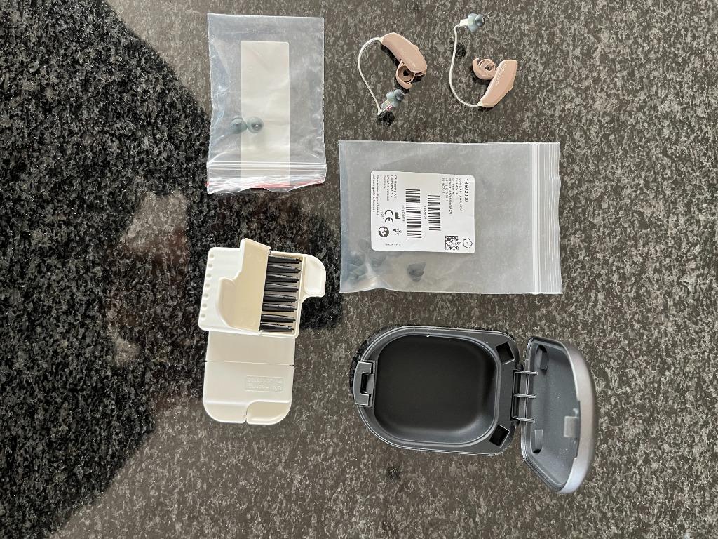 Hoorapparaten GN resound amplifon + alle toebehoren, Enlèvement, Comme neuf, Autres types