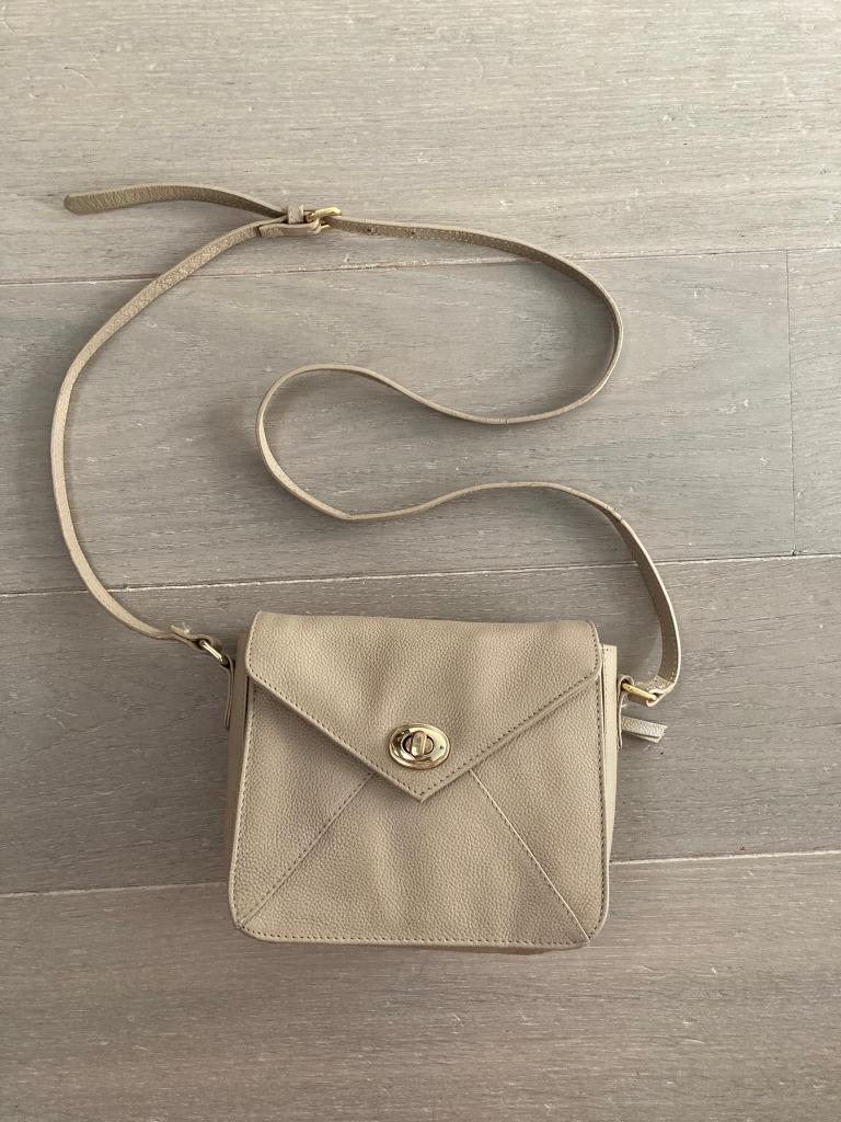 Beige Handtas, Ophalen of Verzenden, Gebruikt, Beige, Handtas