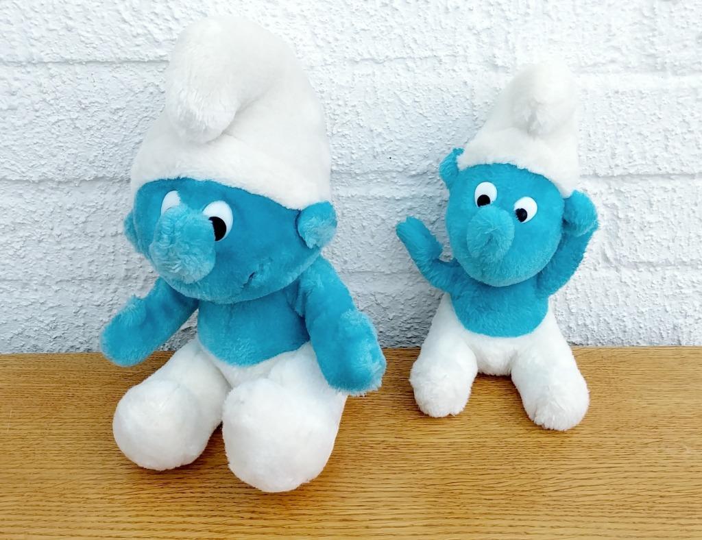 peluches Schtroumfs vintage années 80, Enlèvement ou Envoi, Utilisé, Autres types