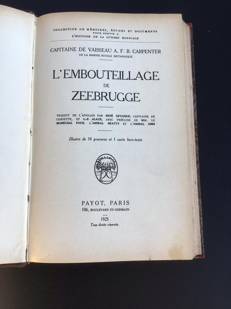 Marine WW1, Livres, Enlèvement ou Envoi, Comme neuf, Marine