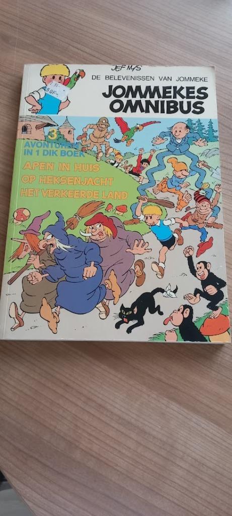 Jommekes Omnibus. 3 strips in 1 boek, Boeken, Stripverhalen, Jef Nys, Eén stripboek, Ophalen of Verzenden, Zo goed als nieuw