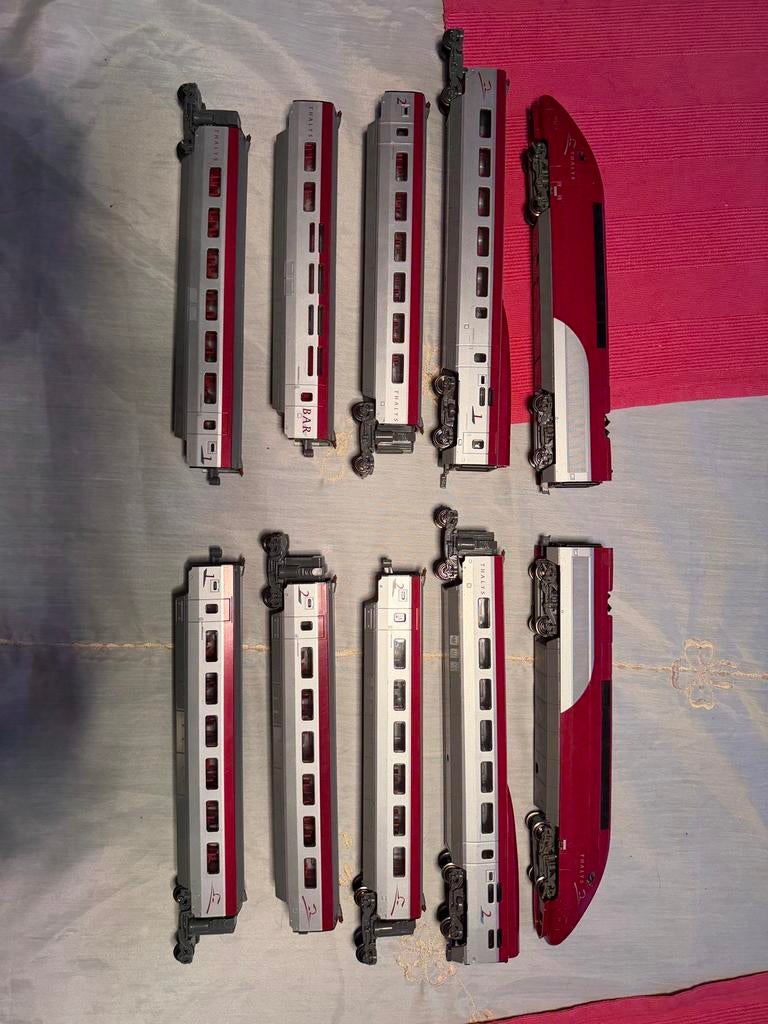 TRAIN THALYS COMPLET MEHANO, Enlèvement ou Envoi, Comme neuf