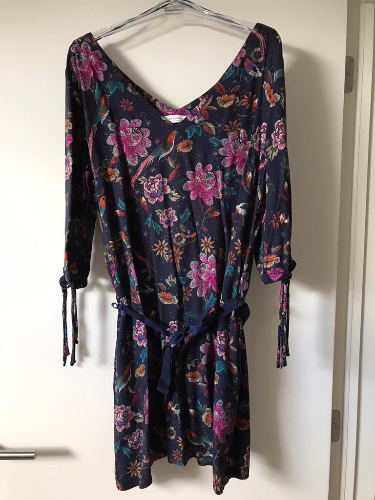 Robe Promod bleu à motifs multicolores, taille 42, Vêtements | Femmes, Promod, Comme neuf, Bleu