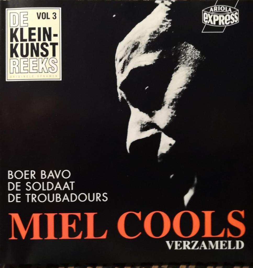 MIEL COOLS - Verzameld (CD), Cd's en Dvd's, Ophalen of Verzenden, Zo goed als nieuw, Levenslied of Smartlap