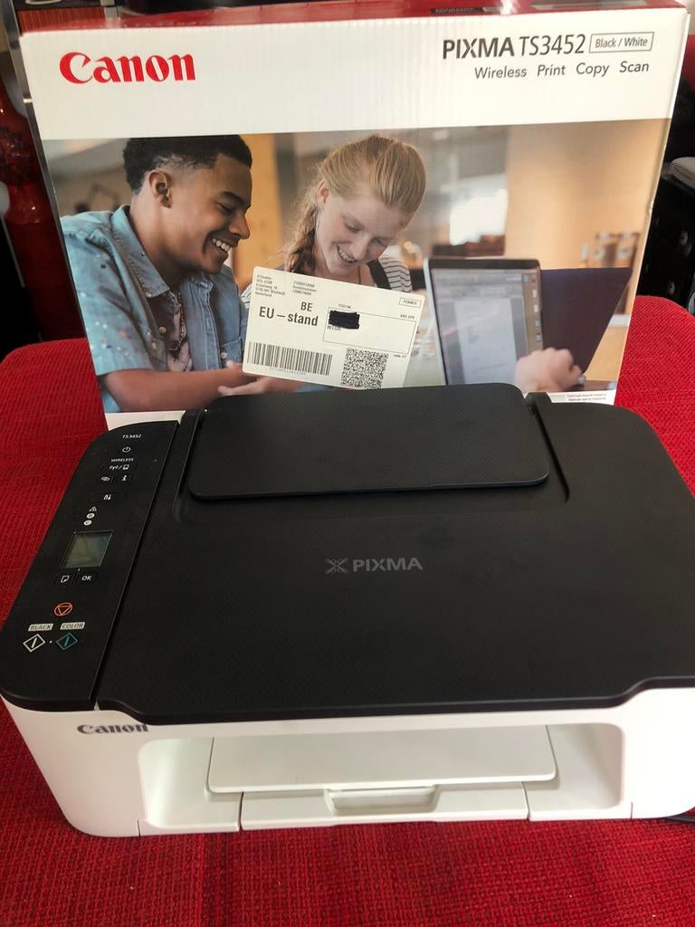 Canon TS3452 scanner + patroon (scanner ok, paper repair), Enlèvement ou Envoi, Comme neuf