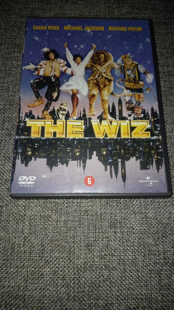 DVD The Wiz, Ophalen of Verzenden, Gebruikt