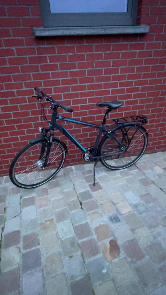 Thompson heren fiets., Ophalen, Gebruikt, Vering