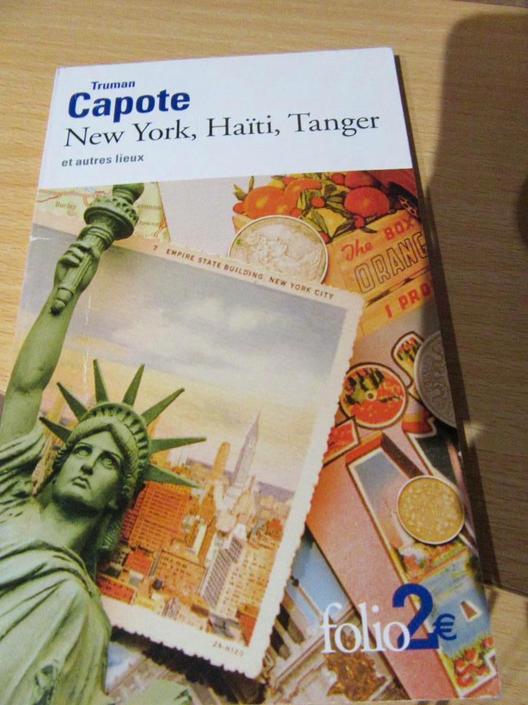 V New York, Haïti, Tanger et autres lieux de Truman Capote, Enlèvement, Utilisé