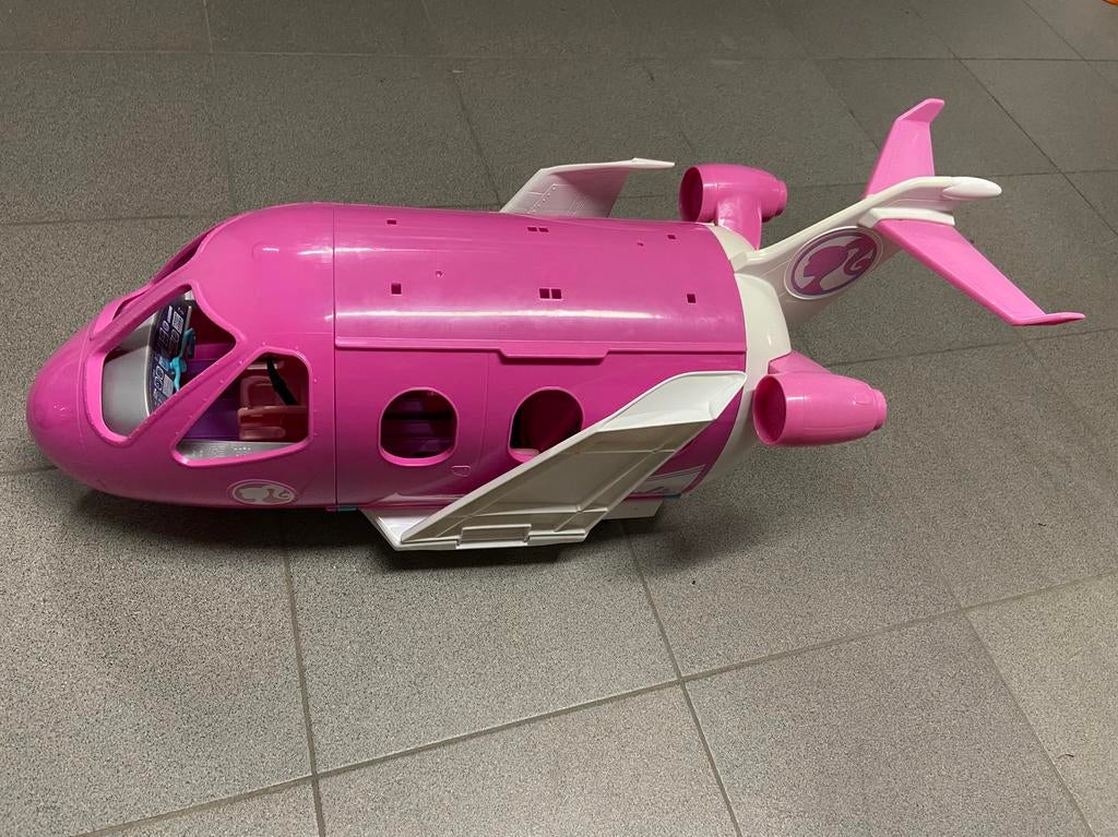 Barbie vliegtuig, Kinderen en Baby's, Ophalen, Gebruikt