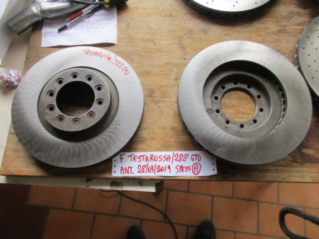 Disques de frein avant Ferrari Testarossa et 288 GTO, Enlèvement, Utilisé, Ferrari