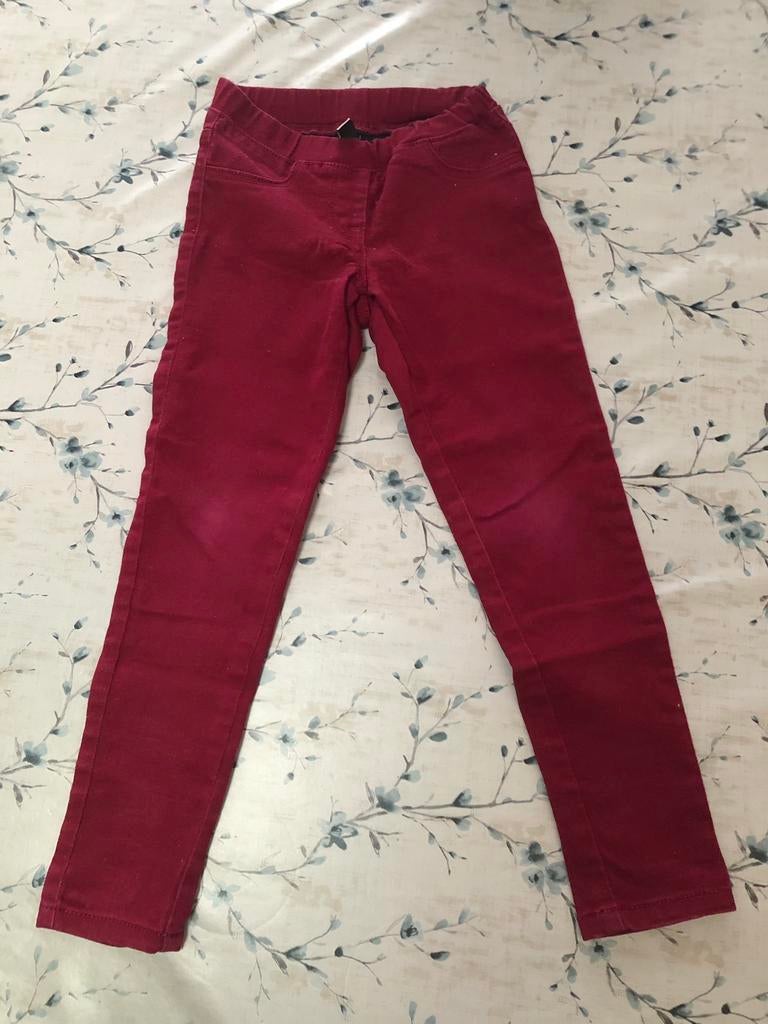 Bordeaux kleurige jegging van JBC, maat 116, Kinderen en Baby's, Kinderkleding | Maat 116, Broek, Meisje, Ophalen of Verzenden
