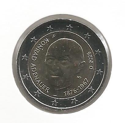 Allemagne 2 euros 2025 F, Envoi