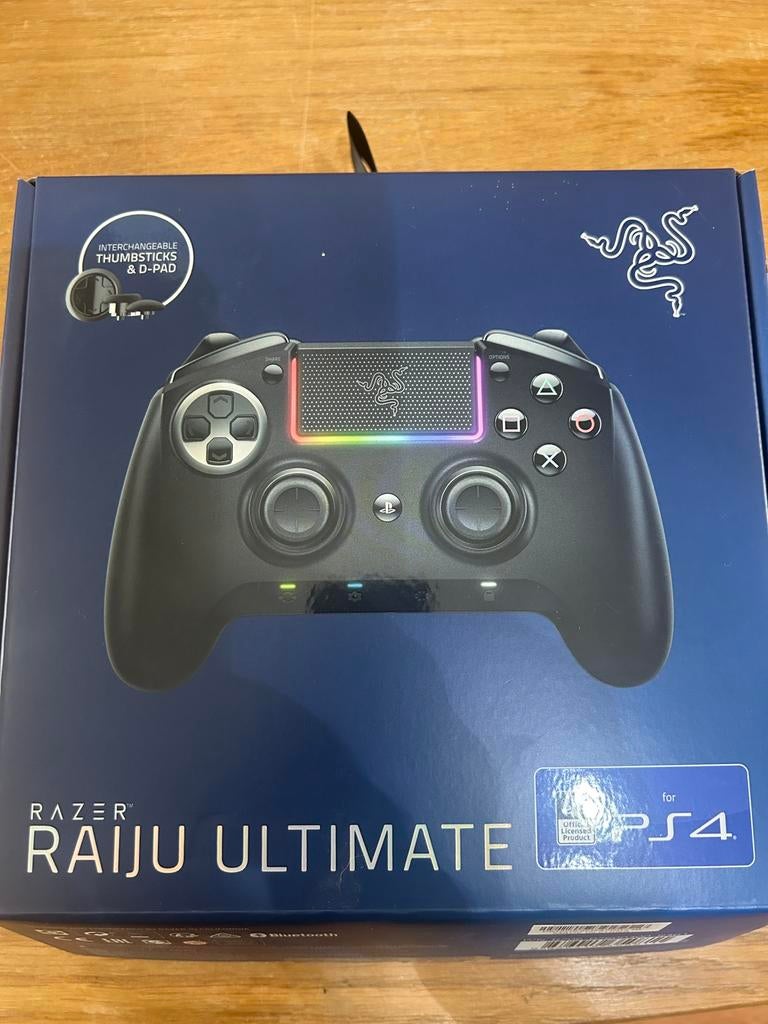 Razer Raiju Ultimate PC/PS4, Games en Spelcomputers, Ophalen, Zo goed als nieuw, Controller