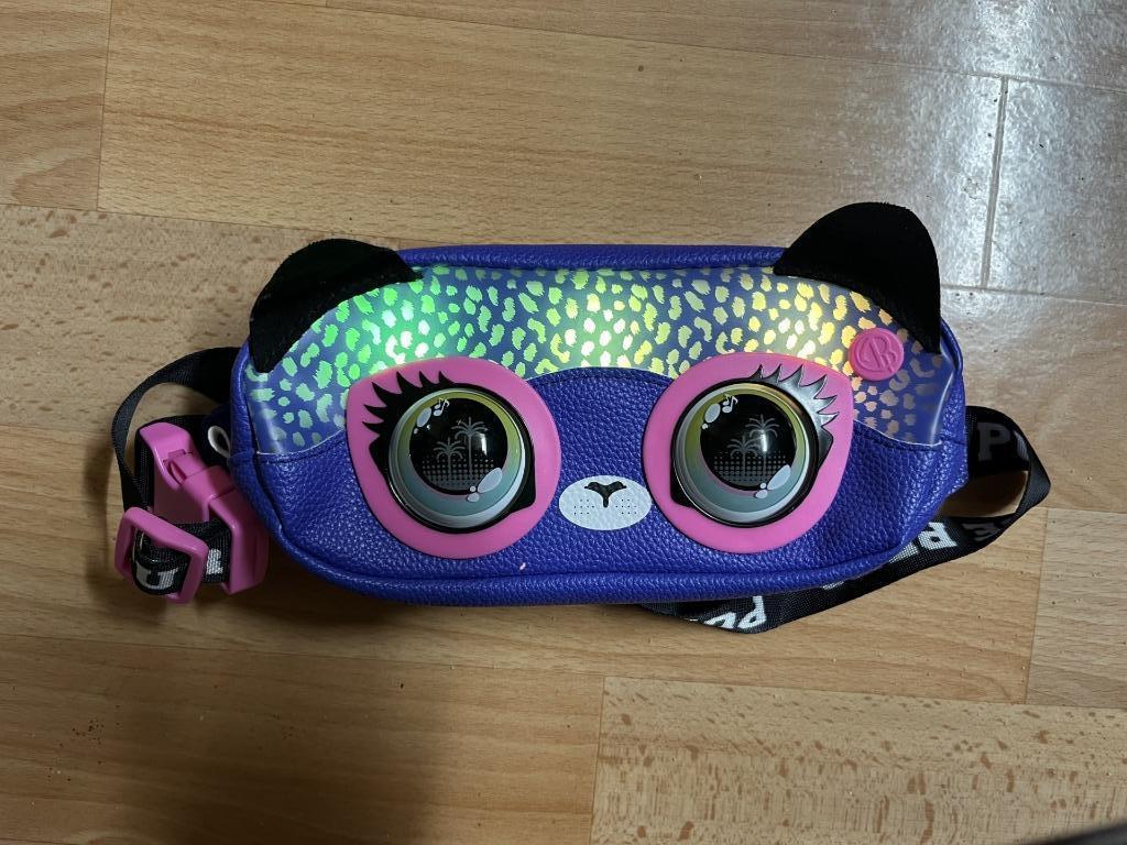Purse Pets - Heuptasje - Cheetah - Interactief speelgoedtas, Ophalen, Gebruikt, Paars, Overige typen