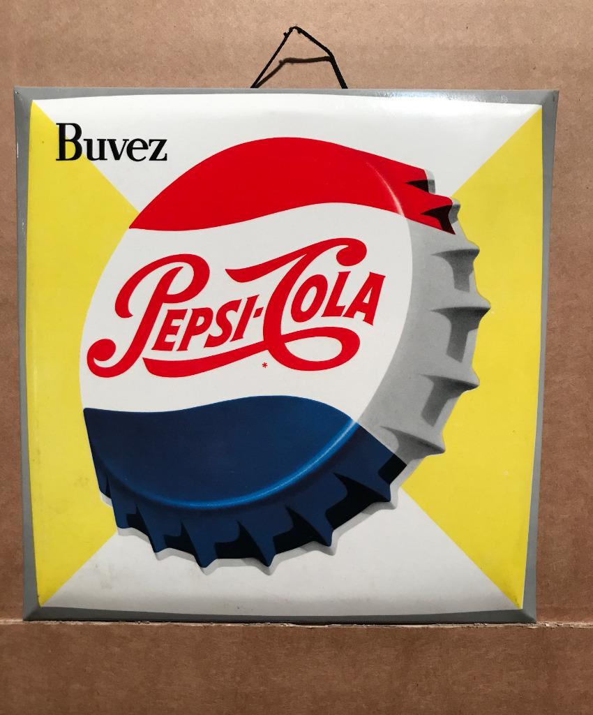 Glazoïde PEPSI 1950, Verzamelen, Merken en Reclamevoorwerpen, Ophalen of Verzenden
