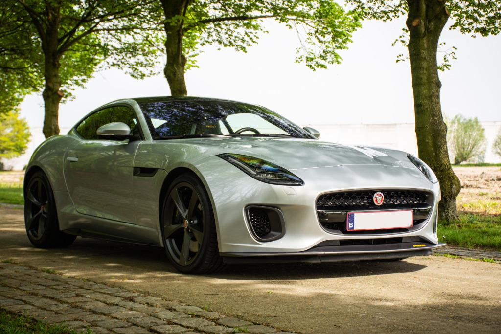 JaguarF-Type Coupé 3.0 V6 S/C AWD P400 Sport, Autos, Cuir, Argent ou Gris, Achat, F-type