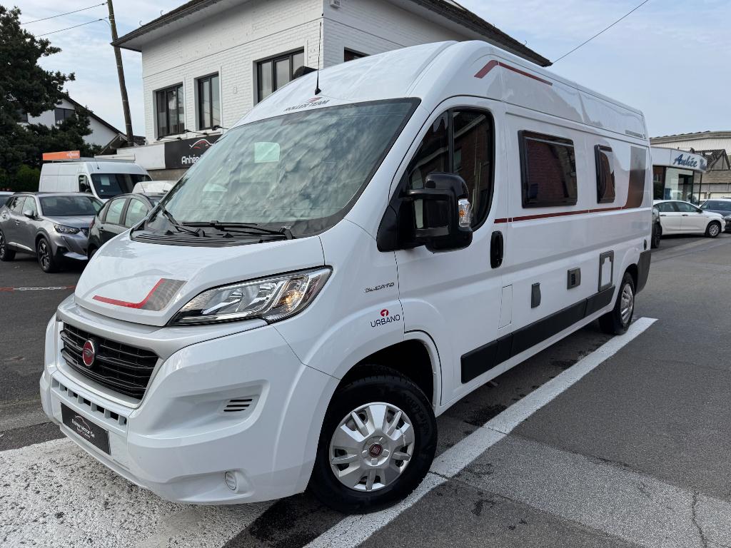 Urbano Roller team Living Stone S, Buscamper of Camperbus, Fiat, 6 tot 7 meter, Bedrijf