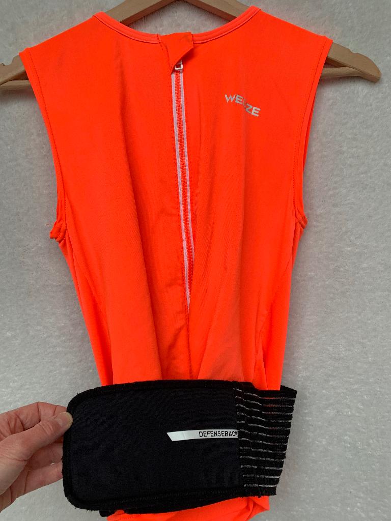 Rugbeschermer ski kind - fluo oranje, Wed'ze, S, 145 -165 cm, Ophalen, Jongen of Meisje, Wedze, Overige typen