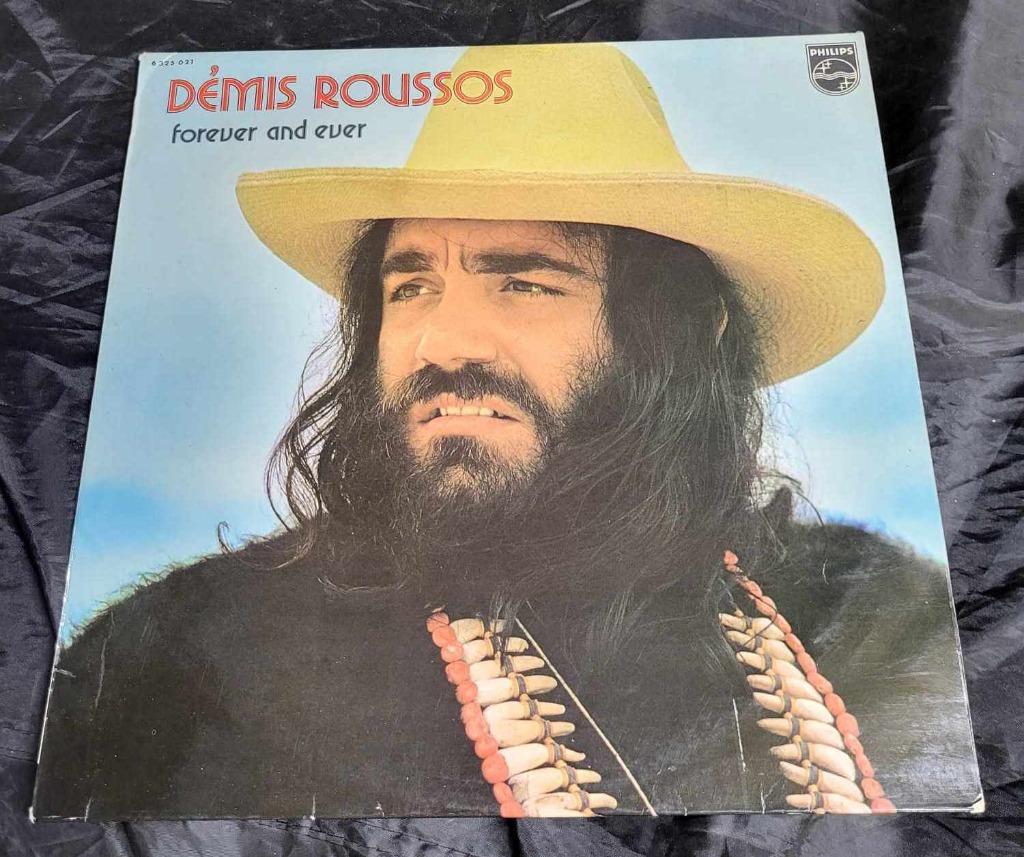 Vinyle LP 33 tours DEMIS ROUSSOS "Forever and ever" 1973, Enlèvement ou Envoi, Utilisé, 12 pouces