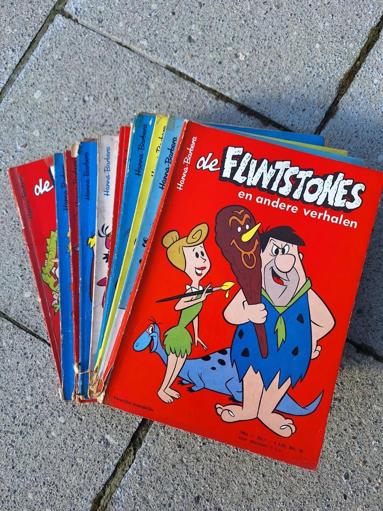 De Flintstones 11 boekbes van 1966, Ophalen, Gelezen, Hanna-Barbera