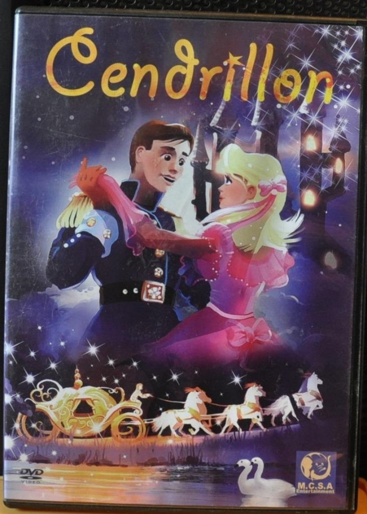 dvd dessin animé cendrion ( x20229), CD & DVD, Enlèvement ou Envoi, Utilisé, Dessin animé