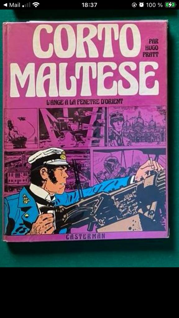 Hugo Pratt. De engel bij het oosterse raam., Boeken, Ophalen, Gelezen