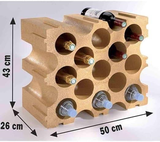 Casier à bouteilles en polystyrène | LIVRAISON GRATUITE, Maison & Meubles, Neuf, -, -, Enlèvement ou Envoi