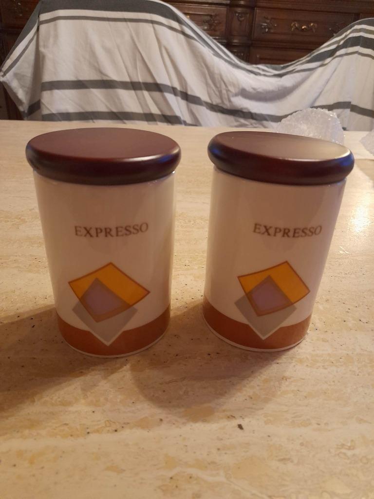 2 suikerpotten van Expresso, Keramiek, Overige typen, Nieuw, Ophalen of Verzenden