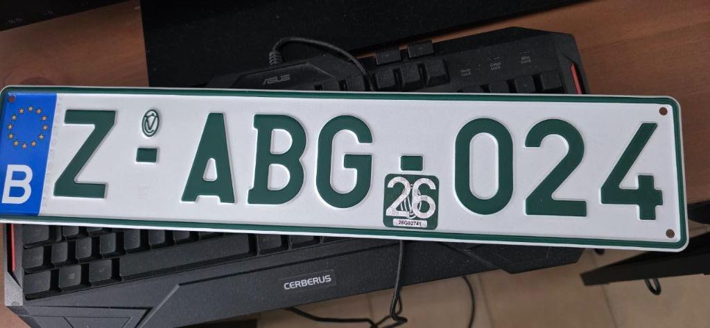 Service de plaques Z (transit)., Apk-keuring