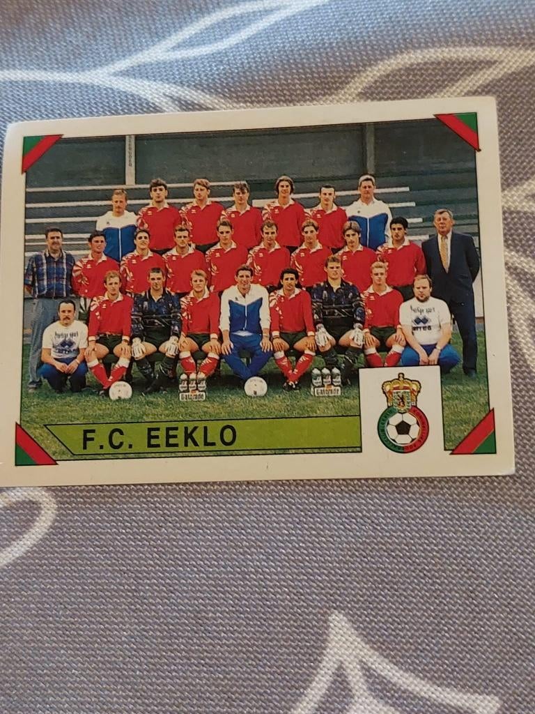 Panini / Sticker / FC Eeklo / Football 95, Collections, Enlèvement ou Envoi, Affiche, Image ou Autocollant