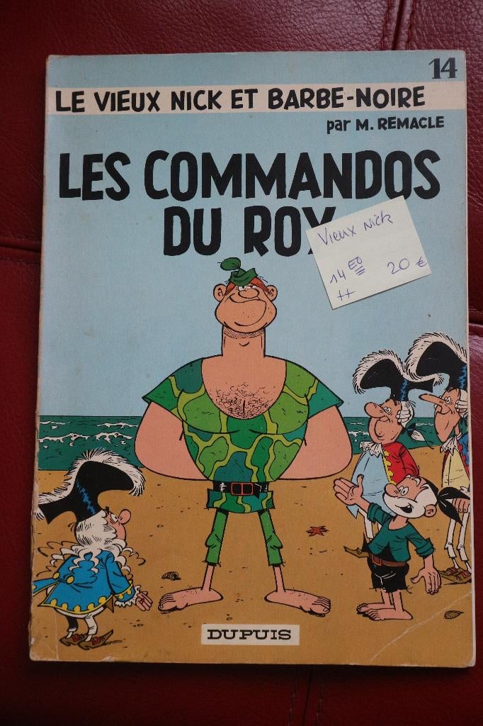 BD VIEUX NICK LES COMMANDOS DU ROY 14 JAAR, Boeken, Stripverhalen, Eén stripboek, Ophalen of Verzenden