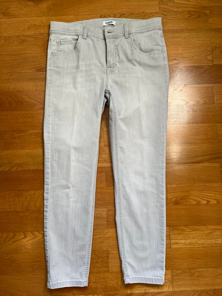 Lichte grijze jeans Angels maat 40, Kleding | Dames, Ophalen of Verzenden, Zo goed als nieuw, Maat 38/40 (M)