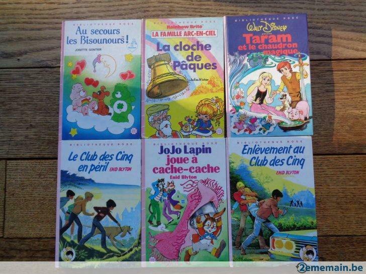 6 livres "Bibliothèque Rose", Ophalen, Gelezen