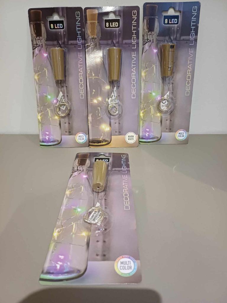 Led lampjes voor in een fles-nieuw in verpakking - 4 stuks, Ophalen of Verzenden, Nieuw