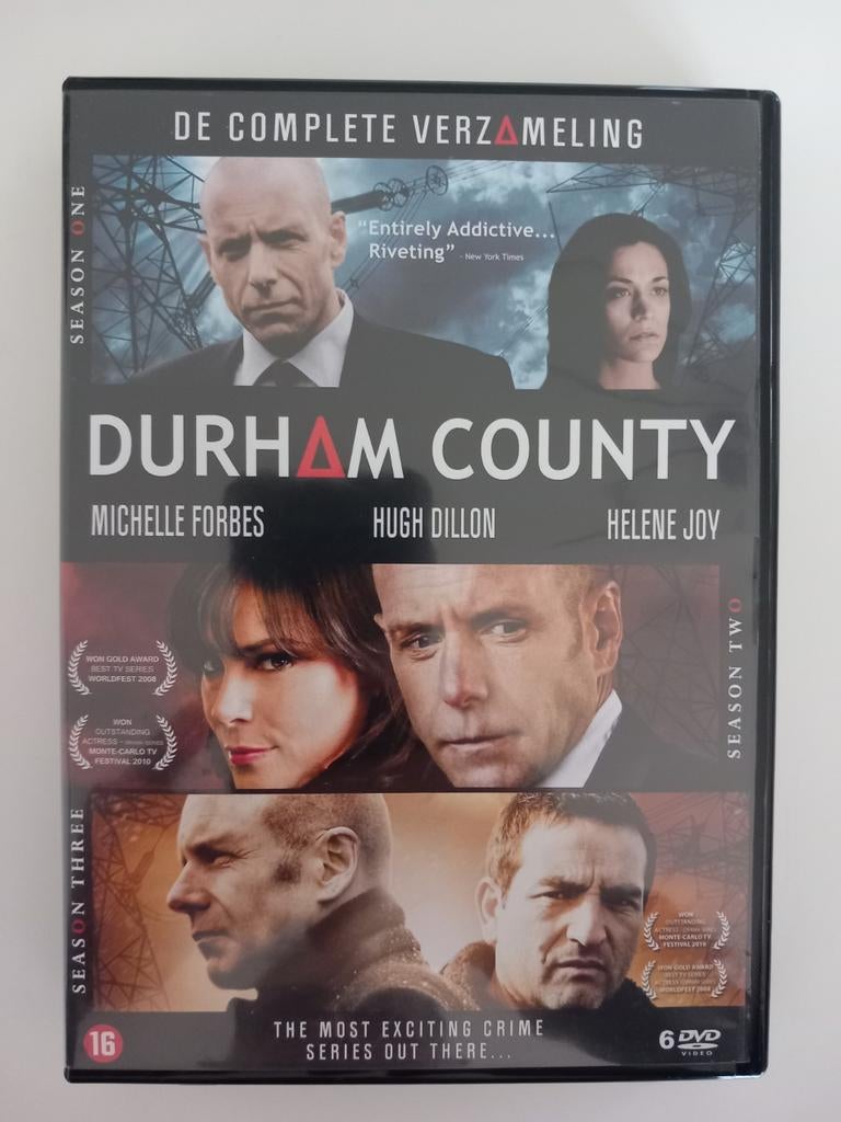 Dvdbox Durham County (Canadese thrillerserie), Enlèvement ou Envoi, Comme neuf