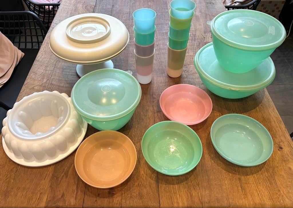 Allerlei tupperware, Ophalen, Gebruikt, Wit