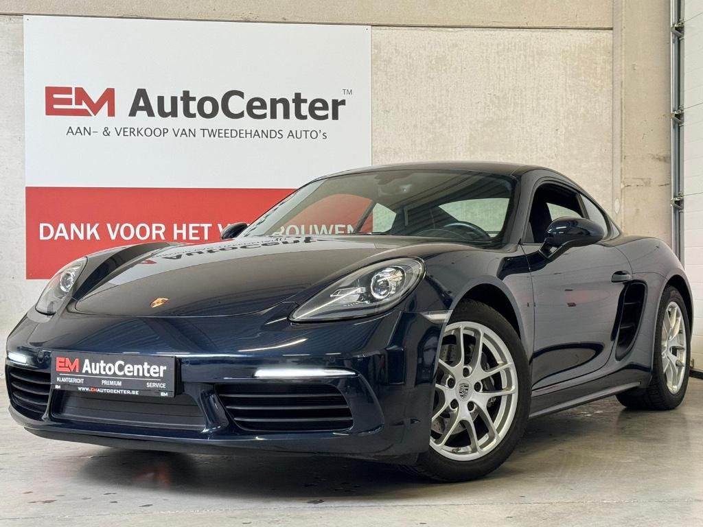 Porsche 718 Cayman 2.0 Turbo PDK Xenon-Sportsound-LED-Euro6c, Auto's, Porsche, Automaat, Verkeersbordherkenning, Onderhoudsboekje