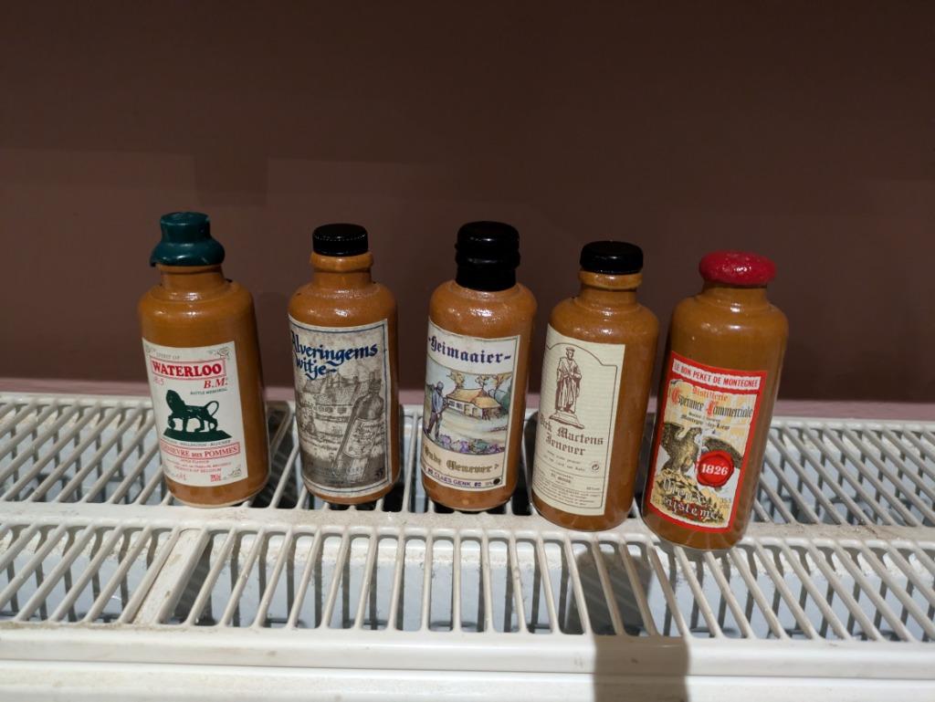 Jenever flesjes, Verzamelen, Ophalen of Verzenden, Zo goed als nieuw, Flesje(s)