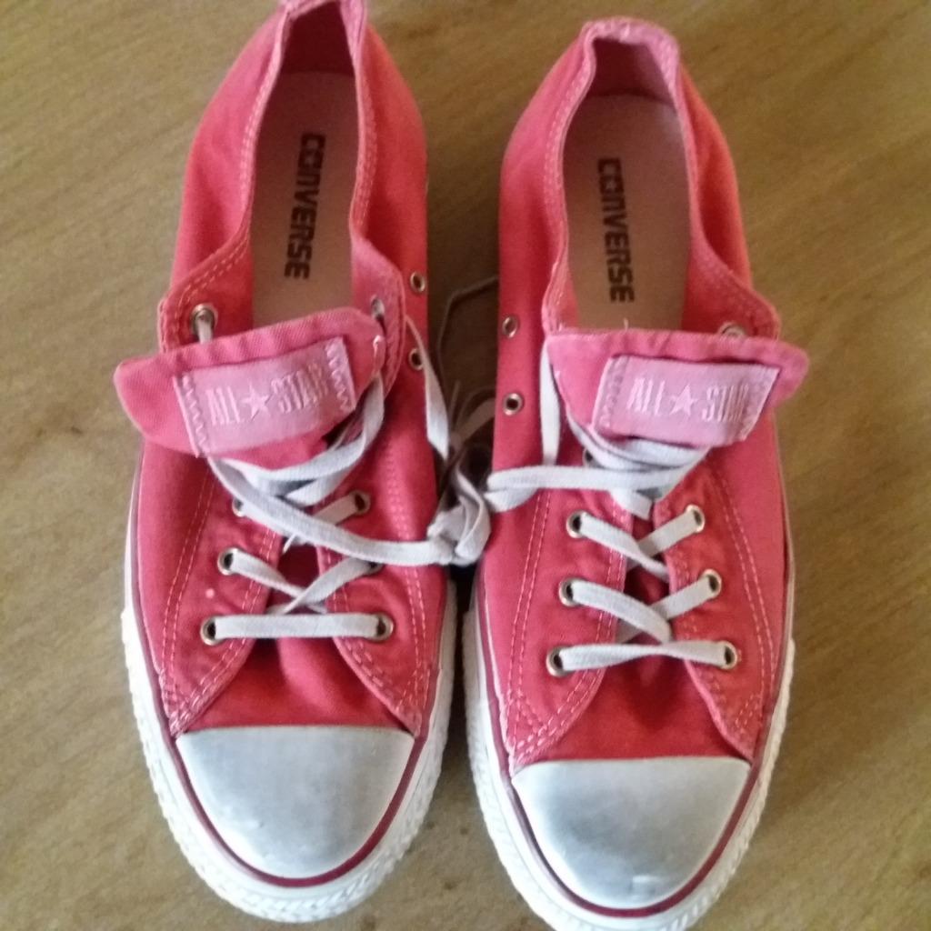 Converse all stars maat 41 rood laag model, Vêtements | Hommes, Chaussures, Enlèvement ou Envoi, Autres couleurs, Converse, Porté