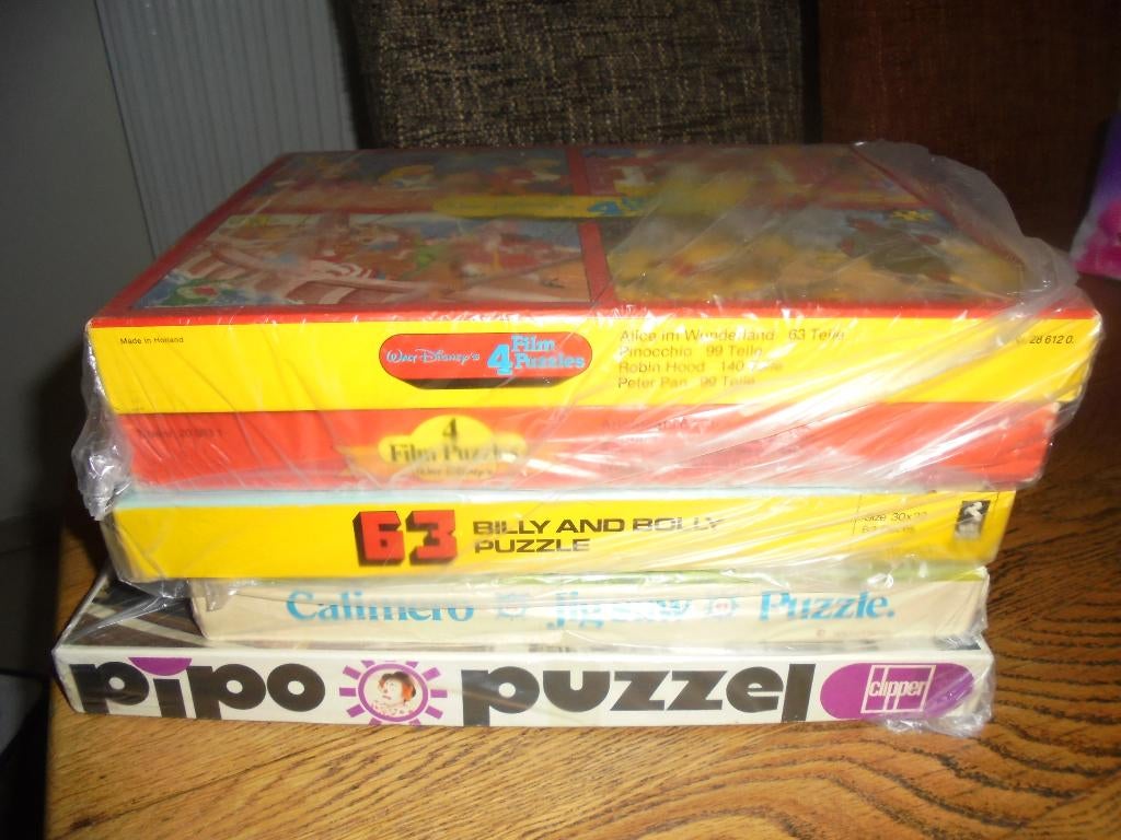 Vintage puzzels  / 5 dozen in 1 koop, Collections, Enlèvement, Comme neuf